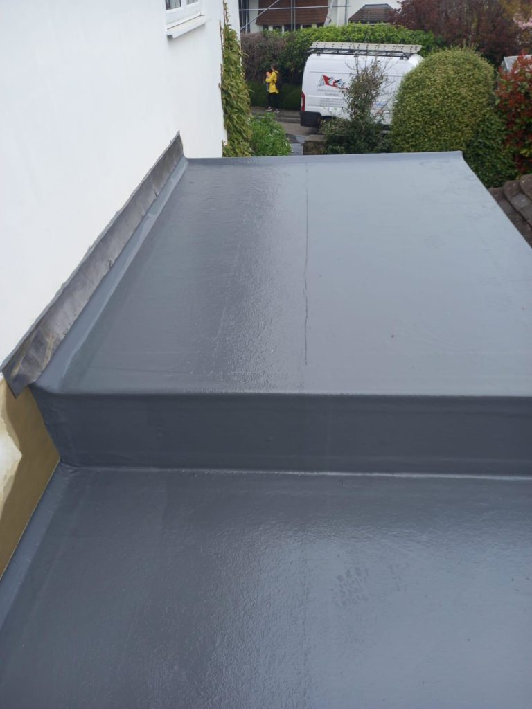 New GRP fibreglass roof installed In Henleaze Bristol