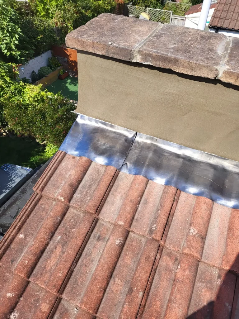 Roof render and lead cover in Bristol