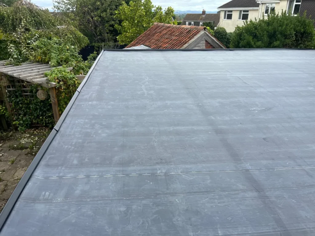 New EPDM Flat Roof Installation – BS34, Bristol_8