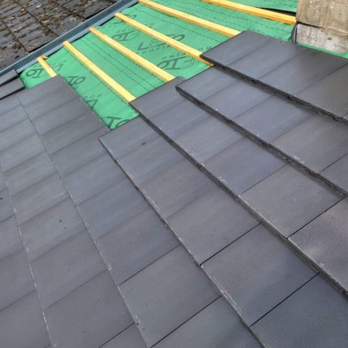 New Roof Installation in Bath Concrete Tiles, Dry Ridge Systems and Full UPVC Refurbishment 028